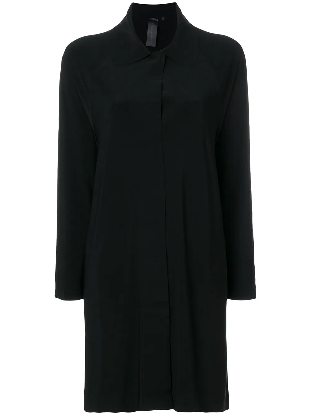 Collared Long-Line Cardigan