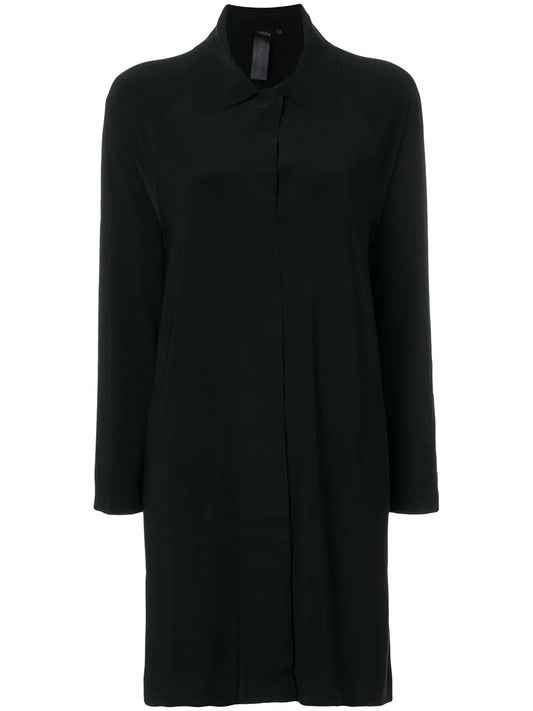 Collared Long-Line Cardigan