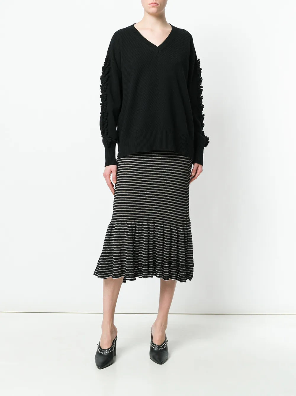 Troisieme Dimension Cashmere V-Neck Pullover