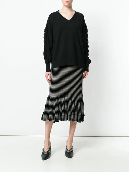 Troisieme Dimension Cashmere V-Neck Pullover
