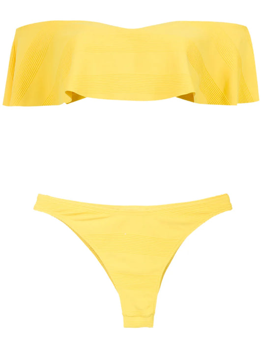Off The Shoulder Bikini Set