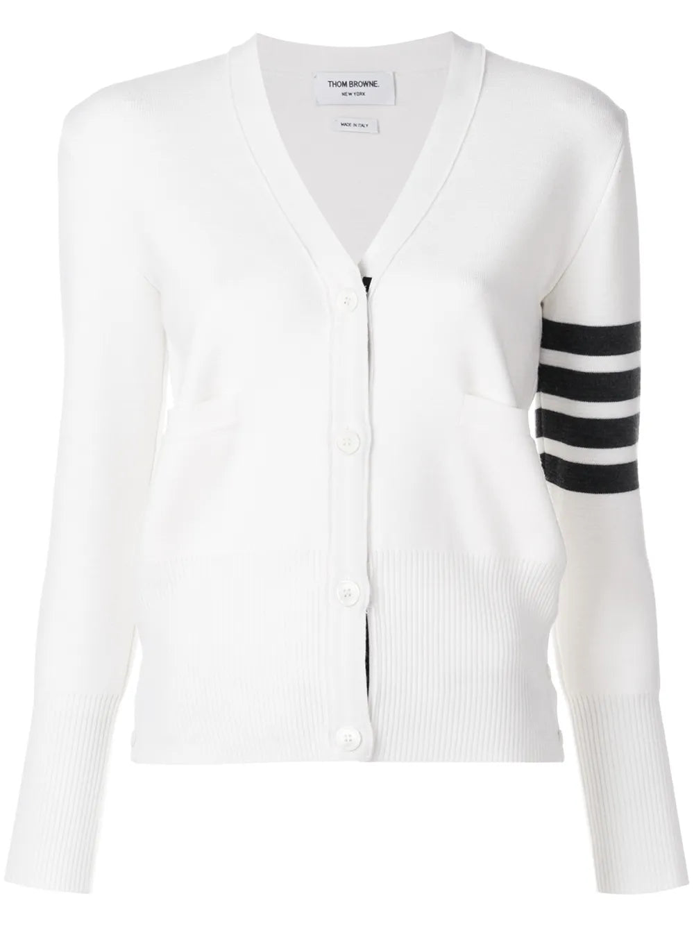 Milano Stitch V-Neck Merino Cardigan
