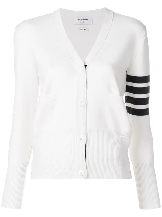 Milano Stitch V-Neck Merino Cardigan