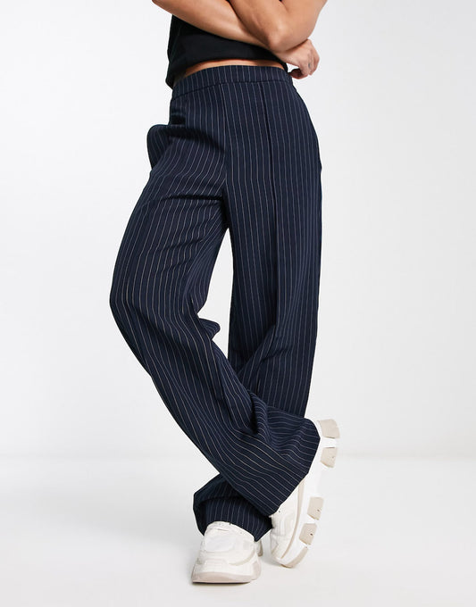 Tailored Blazer And Straight Leg Trouser