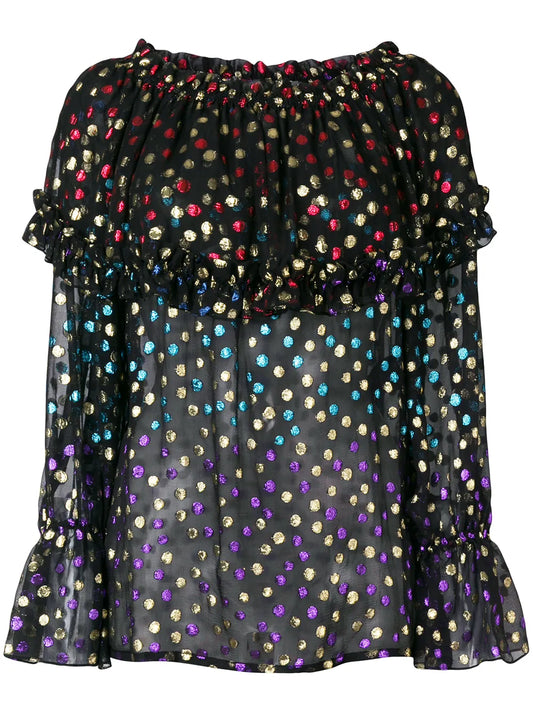Fil-Coupé Blouse