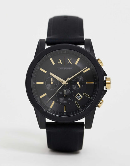 Mens Watch With Luggage Tag Gift Set