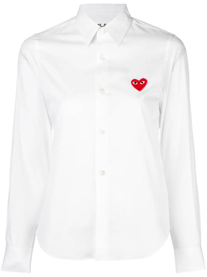 Embroidered Heart Shirt