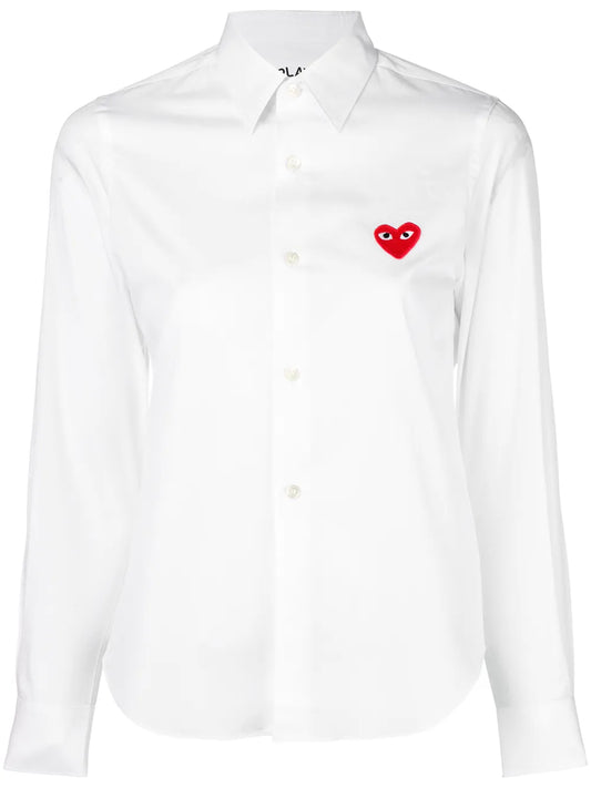Embroidered Heart Shirt
