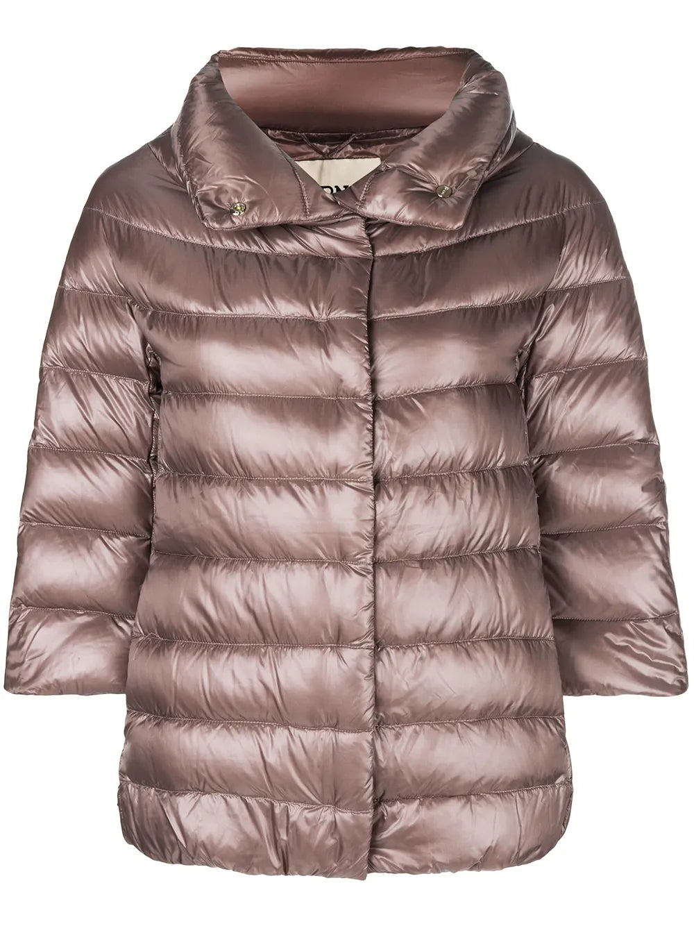 Three-Quarter Sleeve Puffer Jacket