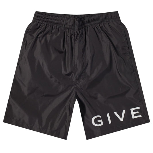 Logo Long Swim Shorts