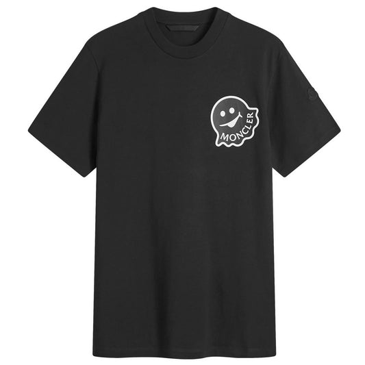 Cotton Jersey Ghost Logo T-Shirt