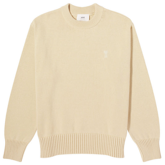 Tonal Heart Crew Neck Jumper