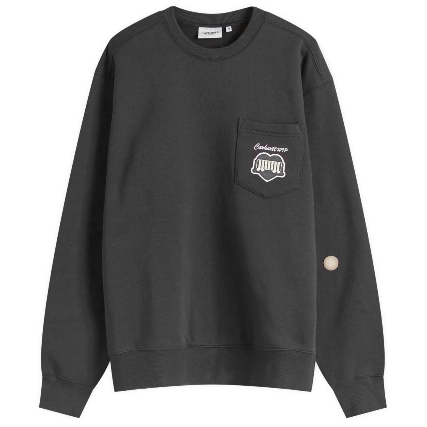 Heart Train Pocket Crew Sweat