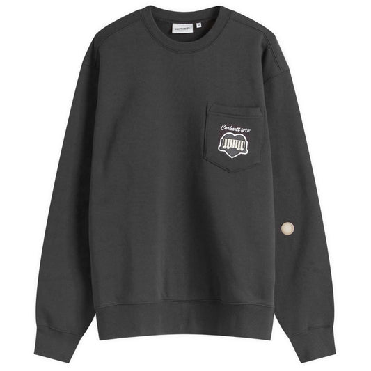 Heart Train Pocket Crew Sweat