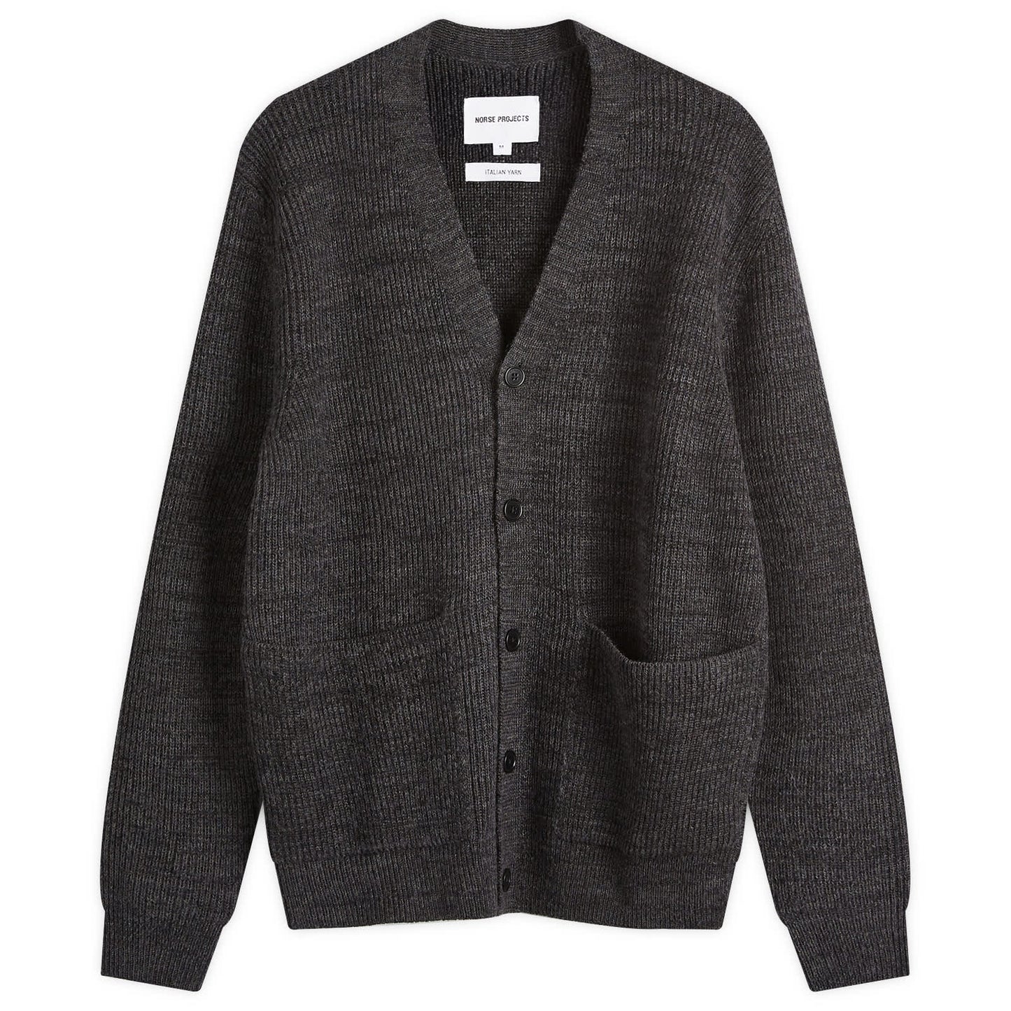 Loki Wool Rib Knit Cardigan