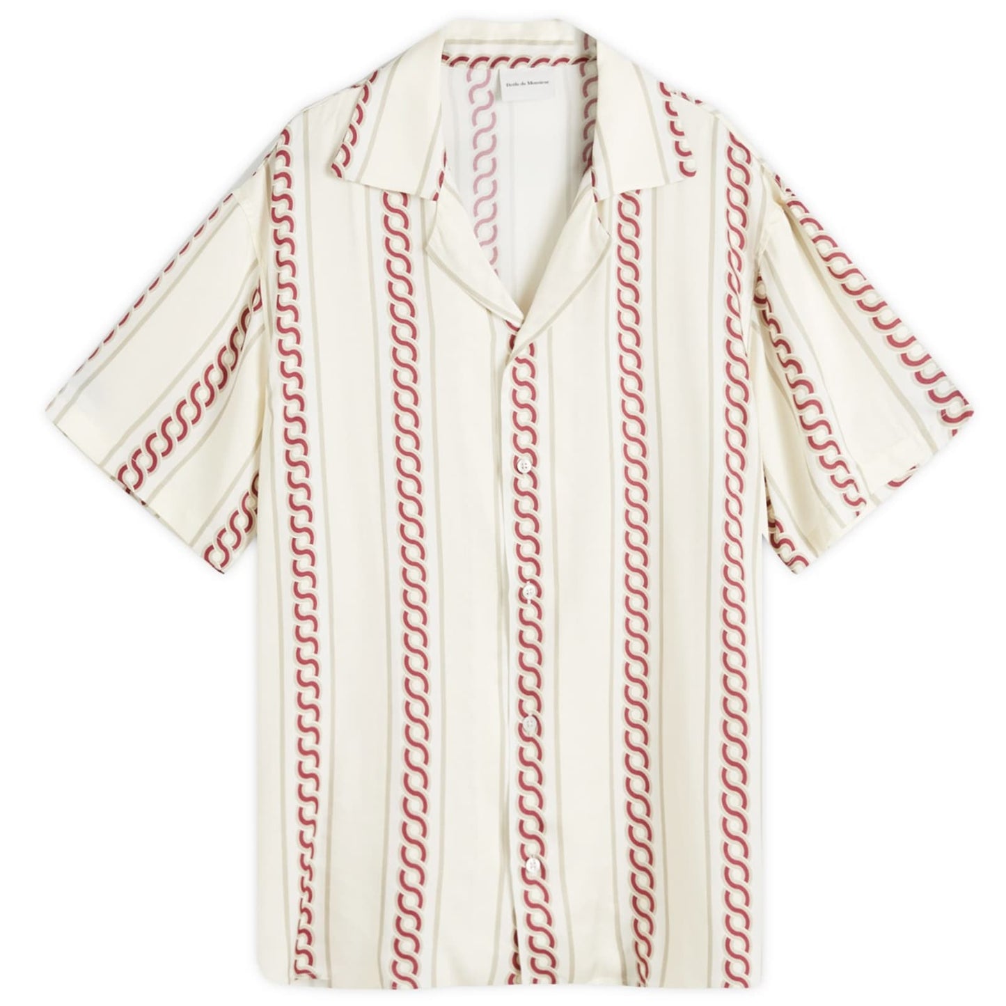 Braided Print Vacation Shirt
