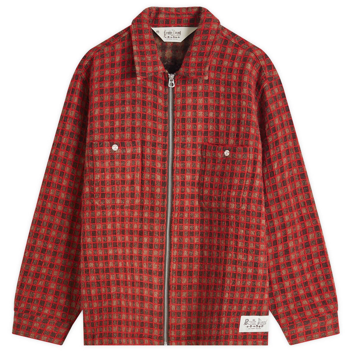 Check Mate Flannel Zip Overshirt