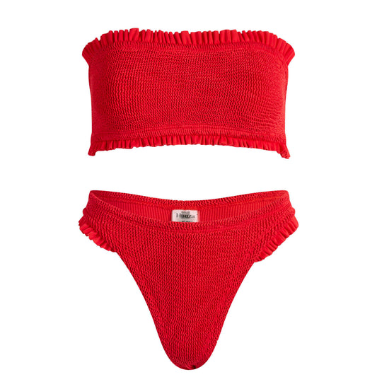 Tracey Frill Bandeau Bikini