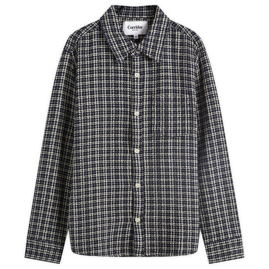 Reverse Tweed Snow Check Shirt