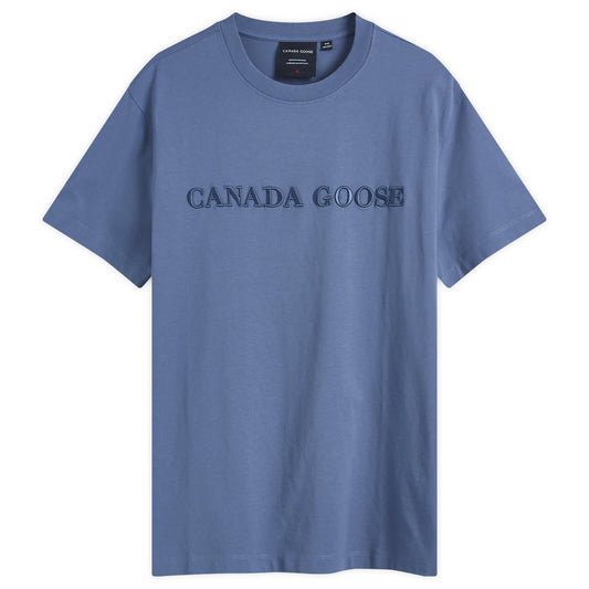 Embroidered Wordmark Emersen T-Shirt