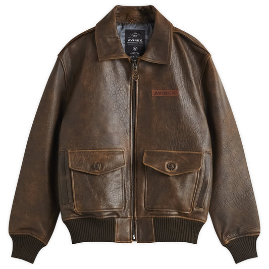 Sky Charmer A-2 Leather Jacket