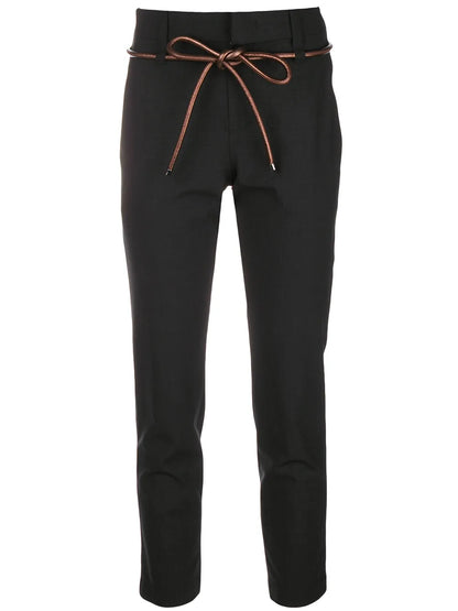 Belted Tailored Trousers