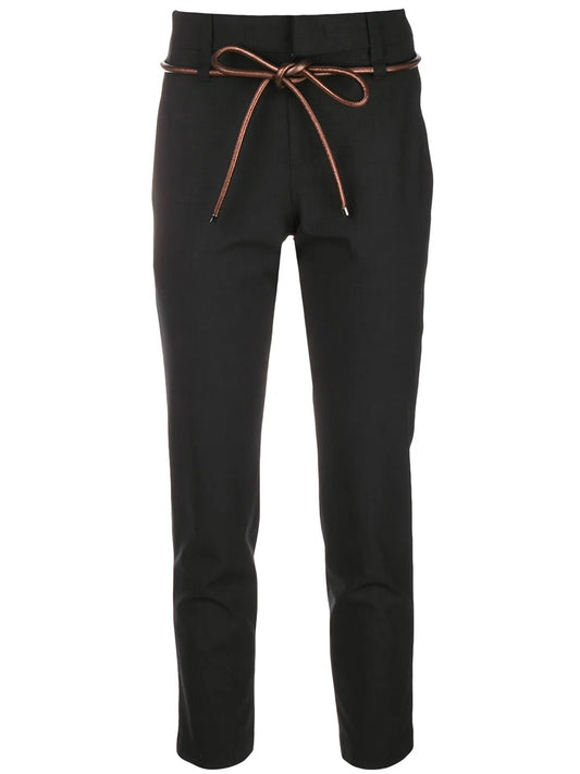 Belted Tailored Trousers
