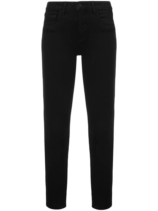 High Rise Ankle Grazer Jeans