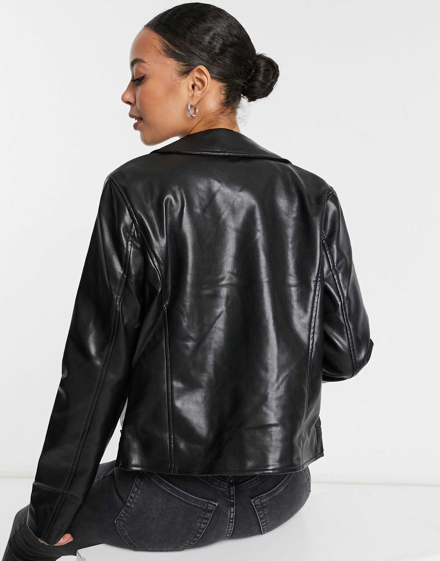 Tall Ultimate Faux Leather Biker Jacket