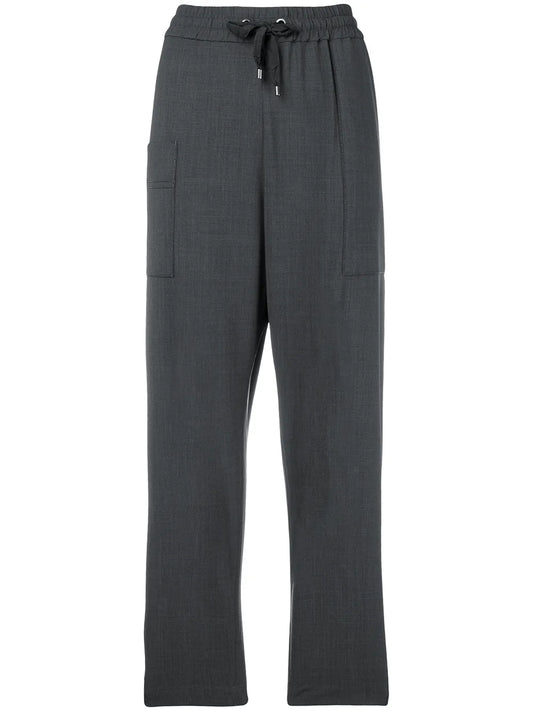 Drawstring Waist Trousers