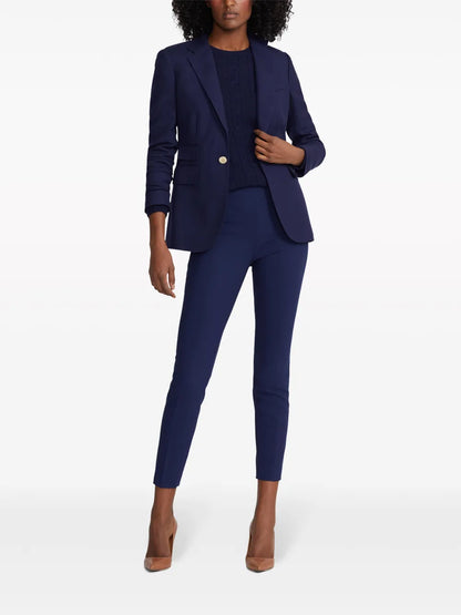 High-Waisted Wool-Blend Leggings