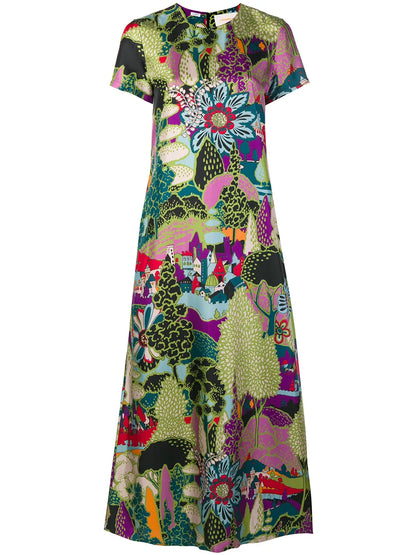 Printed Maxi Dress