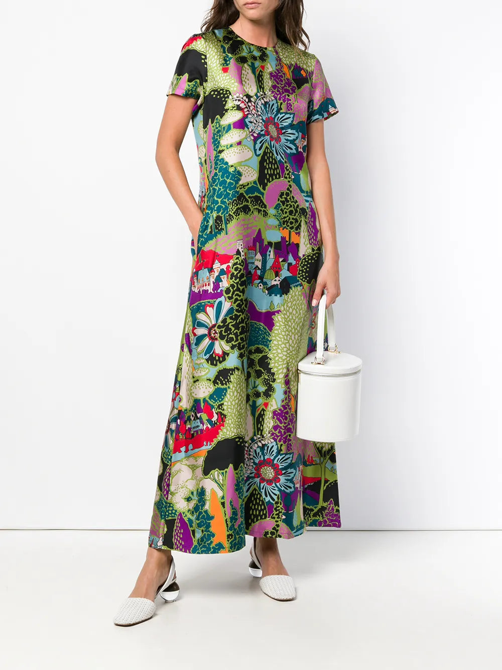 Printed Maxi Dress