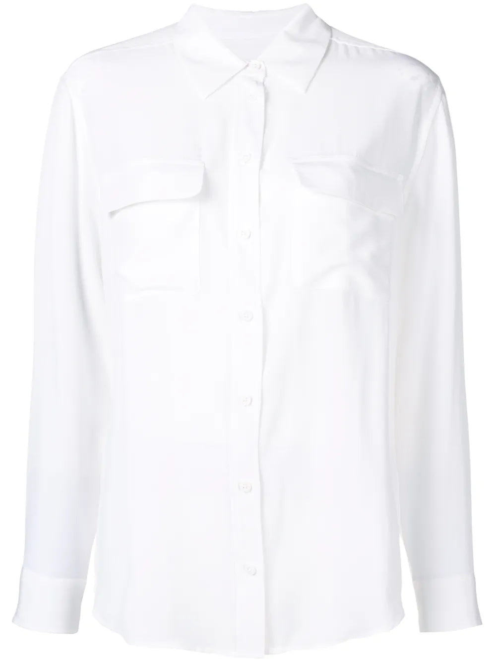 Signature Slim-Fit Silk Shirt
