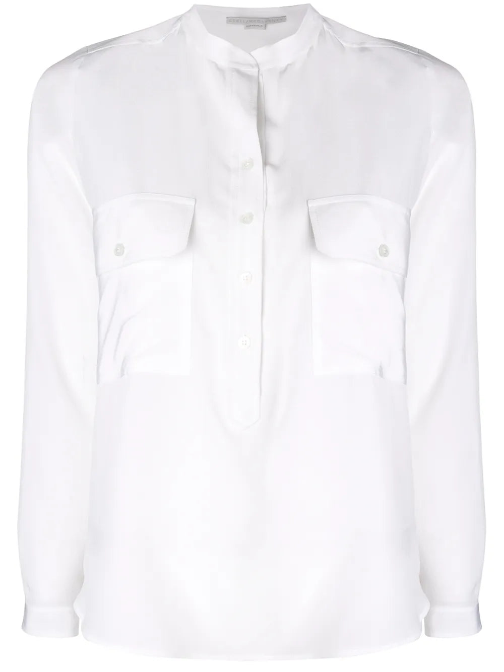 Collarless Shirt