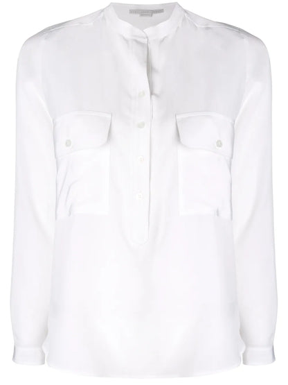 Collarless Shirt