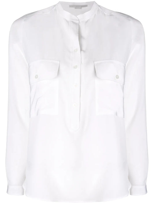 Collarless Shirt