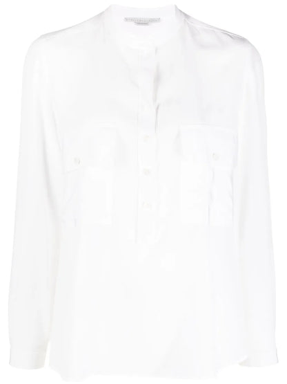 Collarless Shirt