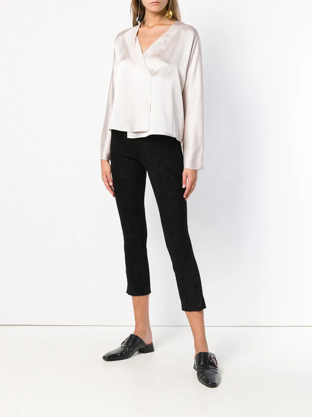 Cropped Skinny Trousers