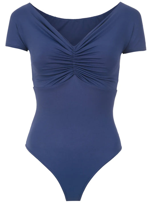 Swimsuit With Gathered Details