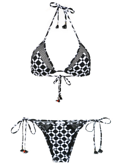 Printed Bikini Set