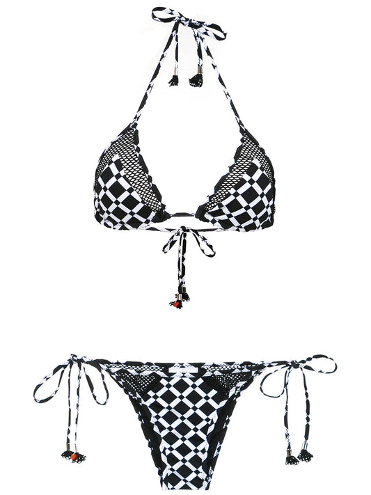 Printed Bikini Set