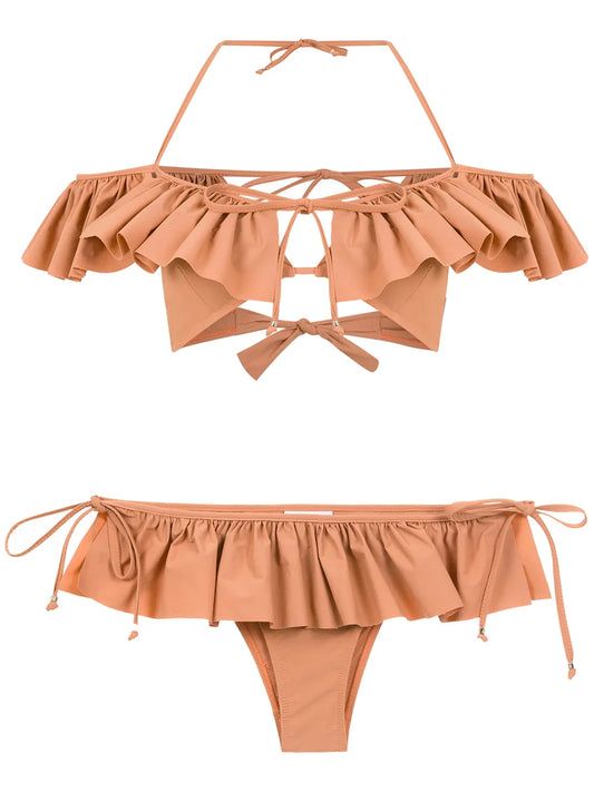 Ruffled Bikini