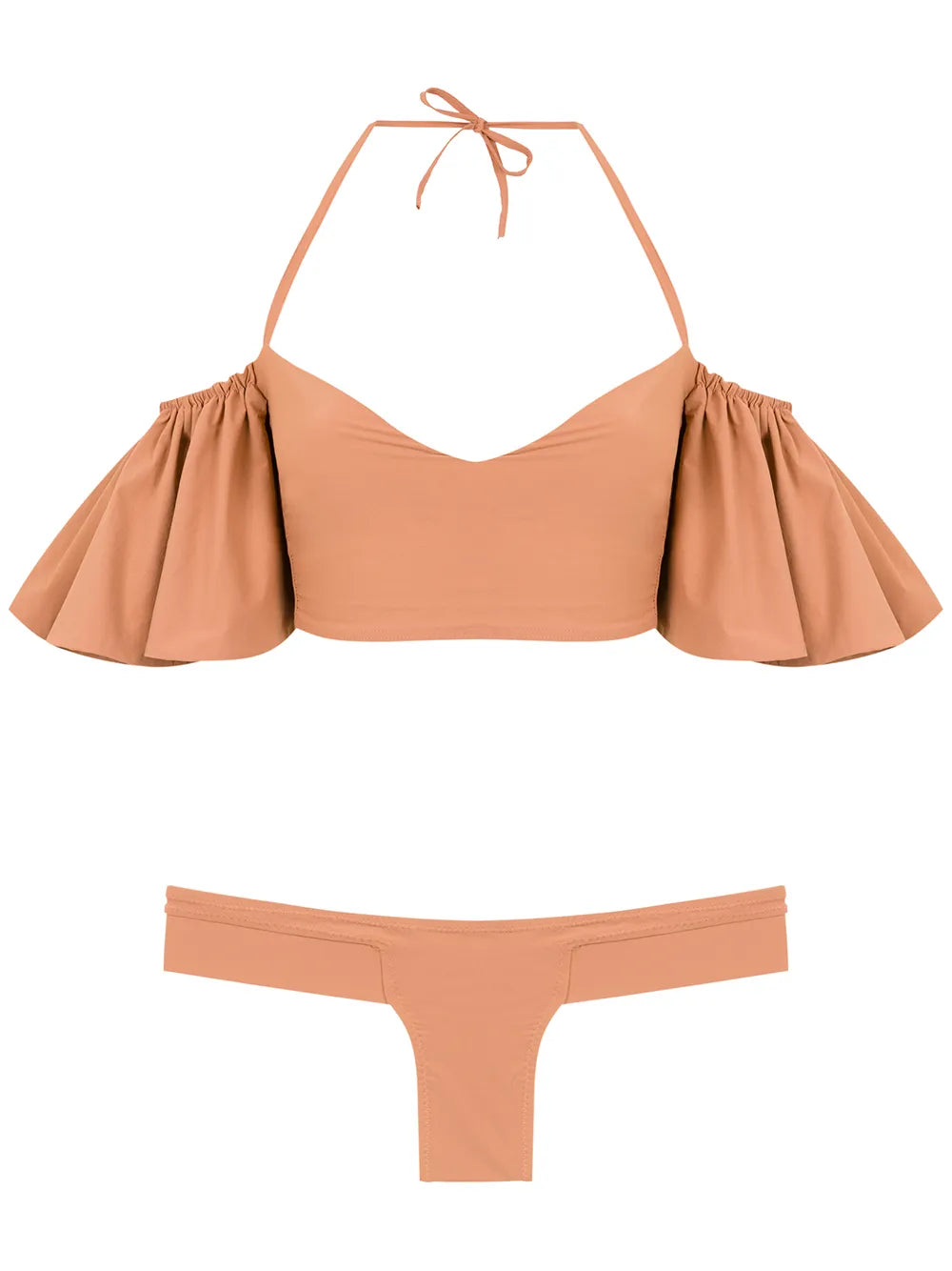 Ruffled Bikini Set