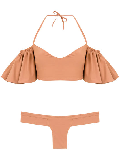 Ruffled Bikini Set