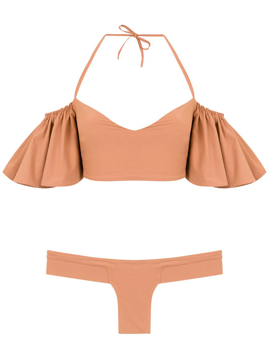 Ruffled Bikini Set