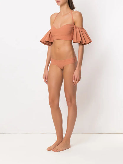 Ruffled Bikini Set