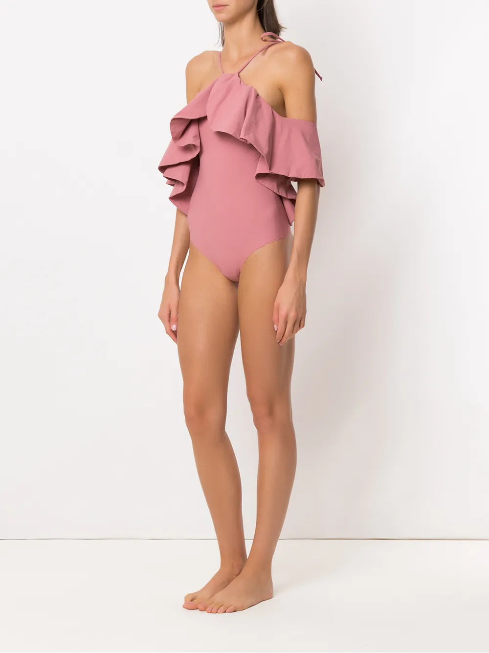 Ruffled Swimsuit