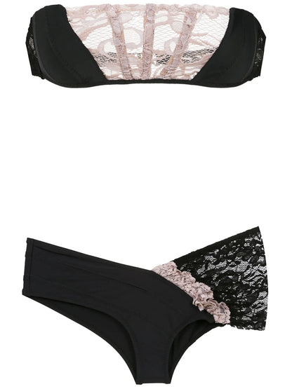 Sleeveless Lace Bikini