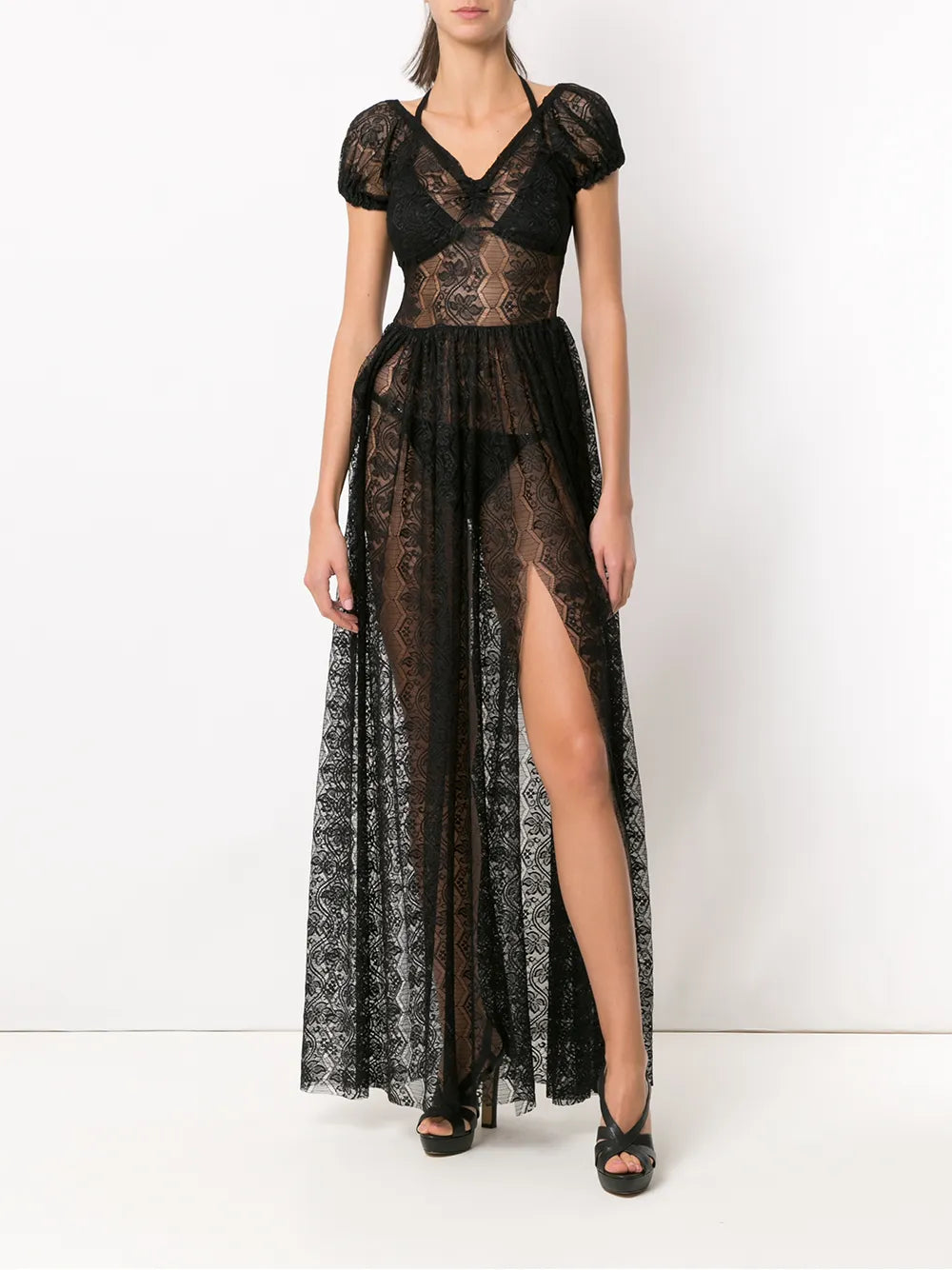 Lace Long Swimsuit
